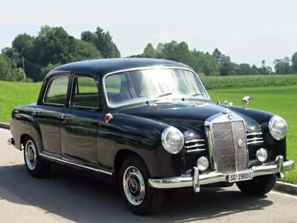 Foto Oldtimer Mercedes 180